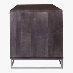 Congo Wood Media Console 65'' -Optimal Furniture Store CongoMediaCredenzaLargeSDS17