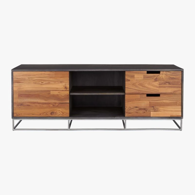 Congo Wood Media Console 56'' 5 Congo Wood Media Console 56'' - Image 5