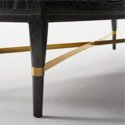 Connoisseur 8-Drawer Black Oak Wood Dresser Model 1006 -Optimal Furniture Store ConnoisseurWideDresserAV2SSS21