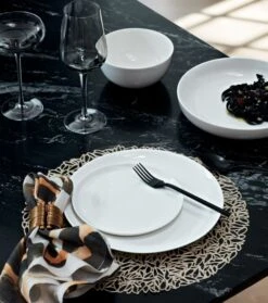 Contact White Serving Bowl Large -Optimal Furniture Store ContactDinnerwareJL19