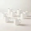 Contact White Mug Set Of 8