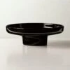 Contempri Footed Black Serving Bowl