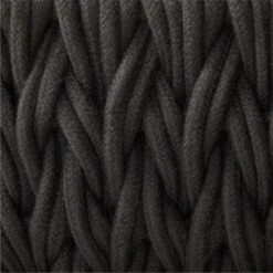 Conway Rectangular Black Cotton Storage Basket Small -Optimal Furniture Store ConwayBasketBlackAV2SHS22