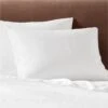 Coopa Cotton Boucle White Standard Pillow Shams Set Of 2