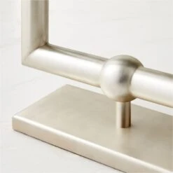 Coraline Silver-Plated Double Taper Candle Holder -Optimal Furniture Store CoralineTaperHolderAVSHF22