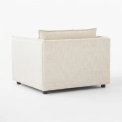 Corroy Natural Linen Chair And A Half 9 Corroy Natural Linen Chair And A Half -Optimal Furniture Store CorroyNaturalLinenChair3QBSSF23