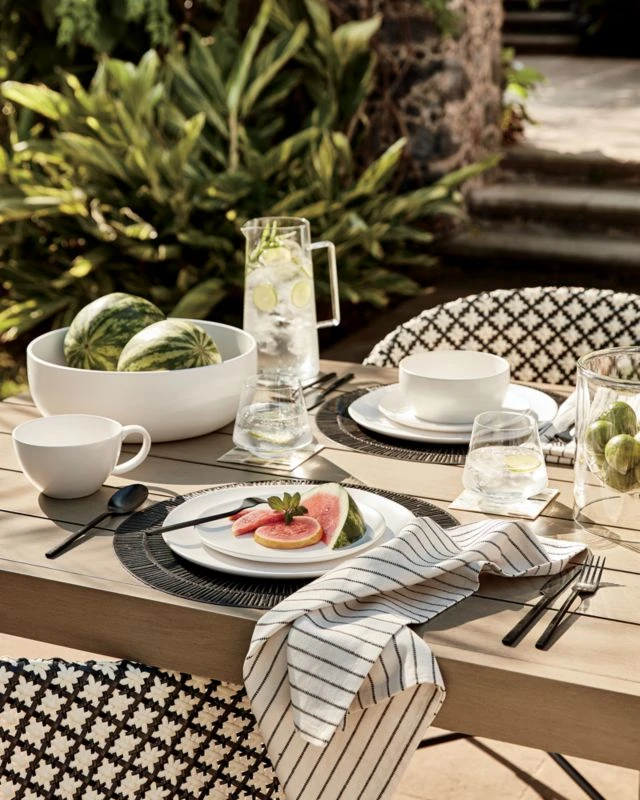 Crisp Rectangular Matte White Serving Platter 3 Crisp Rectangular Matte White Serving Platter - Image 3