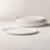 Crisp Matte White Dinner Plate Set Of 8