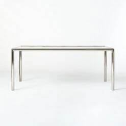 Cy Metal And Marble Dining Table -Optimal Furniture Store CyMetalNMarbleDiningTblSOSSS21