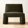 Dario Green Boucle Accent Chair