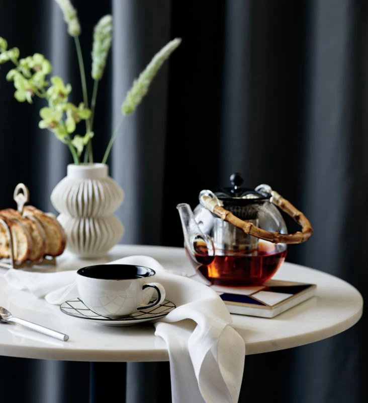 20-Piece Rush Brushed Silver Flatware Set 2 20-Piece Rush Brushed Silver Flatware Set - Image 2