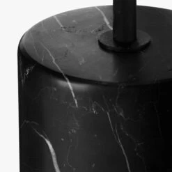 Domes Black Marble Table Lamp -Optimal Furniture Store DomesBlkMrblTableLampAV2F19