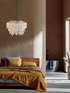 Estela Black And White Organic Cotton Duvet Cover And Shams 11 Estela Black And White Organic Cotton Duvet Cover And Shams -Optimal Furniture Store DondraTeakQueenBedEstelaJN20