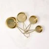 Dose Champagne Gold Measuring Cups