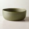Drift Green Serving Bowl With Reactive Glaze
