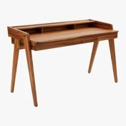 Drommen 3- Drawer Wood Desk -Optimal Furniture Store DrommenDesk3QFS18