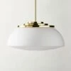 Dufrene Polished Brass Pendant Light