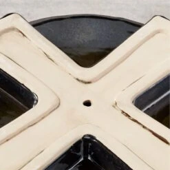 Elone Black Metallic Footed Outdoor Planter Small -Optimal Furniture Store EloneMtllcGlzPlanterLrgAV3SHS23