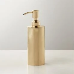 Elton Polished Brass Soap Pump