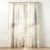 Elysium Neutral Dupioni Silk Curtain Panel 48"x84"
