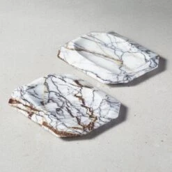 Emerald Cut Marble Spoon Rest -Optimal Furniture Store EmeraldCutWnSpoonRestAVSHF21