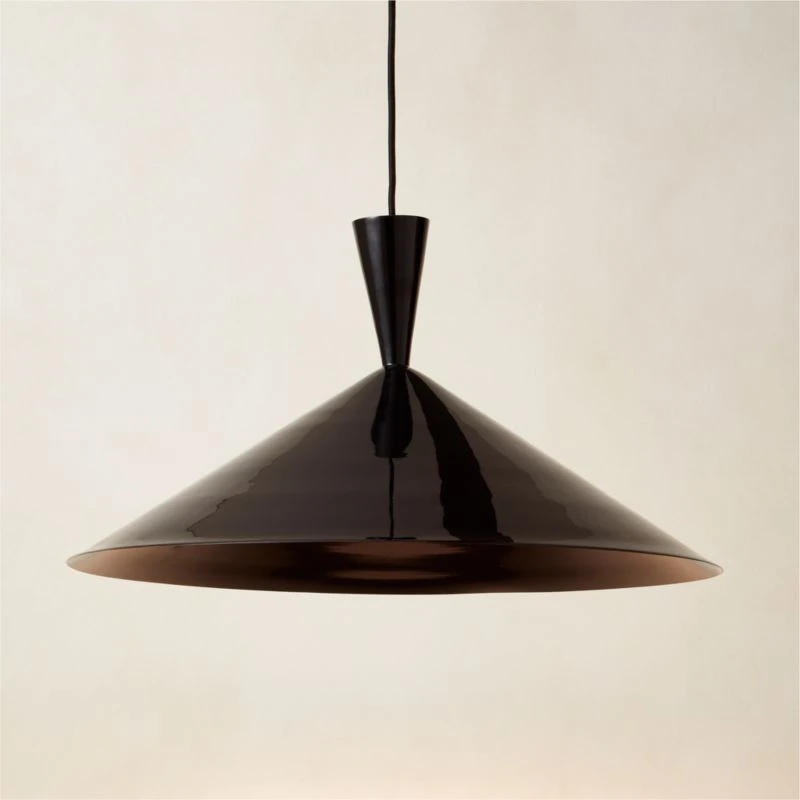 Exposior Black Pendant Light Model 018 24.75" 2 Exposior Black Pendant Light Model 018 24.75" - Image 2