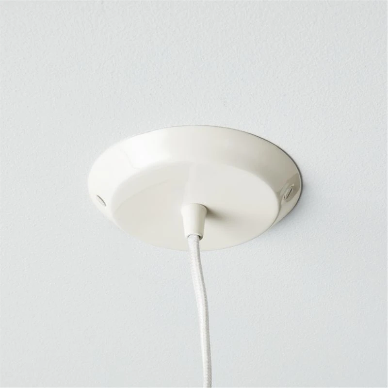 Exposior White Pendant Light Model 018 24.75" 4 Exposior White Pendant Light Model 018 24.75" - Image 4