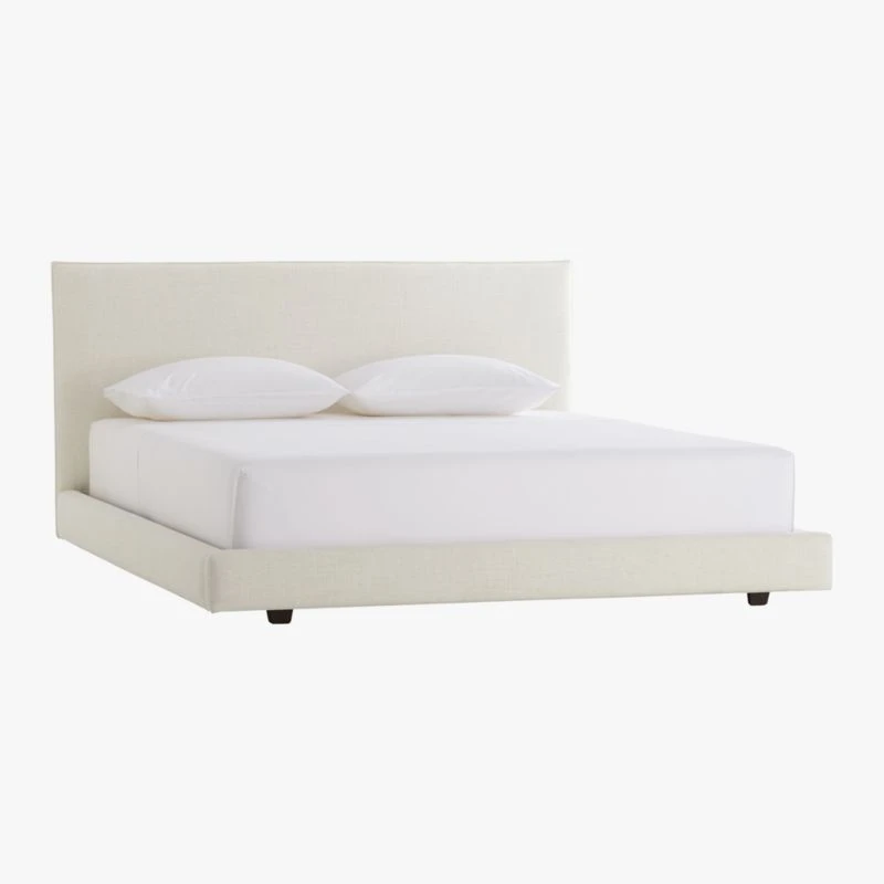 Facade Soft White Queen Bed 2 Facade Soft White Queen Bed - Image 2