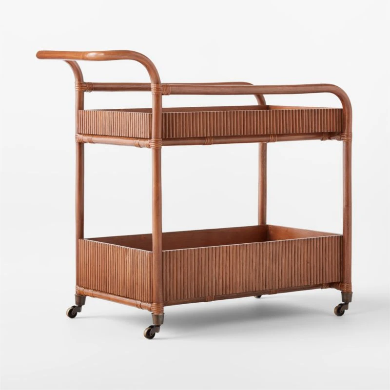 Feliz Rattan Bar Cart 10 Feliz Rattan Bar Cart - Image 10