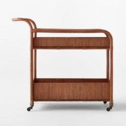 Feliz Rattan Bar Cart 17 Feliz Rattan Bar Cart -Optimal Furniture Store FelizRattanBarCartSOSSF21