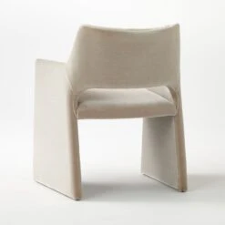 Foley Faux Mohair Grey Dining Armchair Set Of 4 -Optimal Furniture Store FoleyFxMhrGryDnngChair3QBSSF20