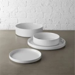 Frank White Dinner Plate Set Of 8 -Optimal Furniture Store FrankCollectionGroupFHF16