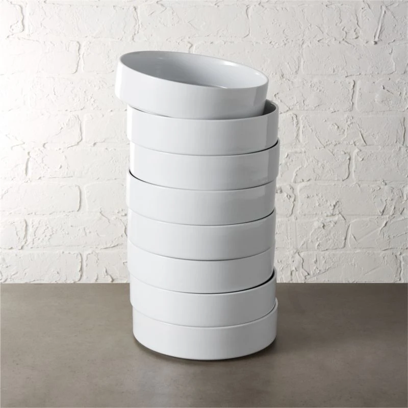 Frank White Pasta Bowl Set Of 8 1 Frank White Pasta Bowl Set Of 8