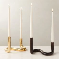 Freya Bronze Taper Candle Holder -Optimal Furniture Store FreyaBrnzTprCndlHldrCllctnAVFHF23