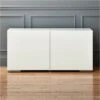Fuel High-Gloss White Credenza