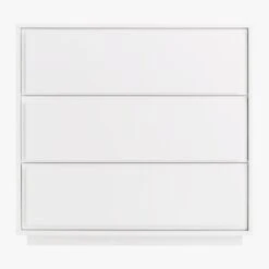 Gallery 3-Drawer White Dresser -Optimal Furniture Store GalleryChestWhiteSOS19