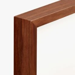 Gallery Walnut Picture Frame With White Mat 11"x14" -Optimal Furniture Store GalleryFrm18X24WlntWhtMtAVF18