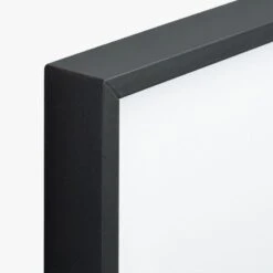 Gallery Soft Black Picture Frame With White Mat 4"x6" -Optimal Furniture Store GalleryFrm5X7BlkWhtMtAVF18