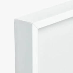 Gallery White Picture Frame With White Mat 5"x7" -Optimal Furniture Store GalleryFrm5X7WhtWhtMtAVF18