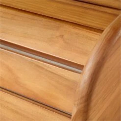 Gartner Teak Outdoor Ottoman -Optimal Furniture Store GartnerTeakLoungeOttomanAVSSS21