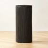 Giro Small Black Rattan Pedestal Table