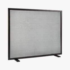 Gunmetal Fireplace Screen -Optimal Furniture Store GunmetalFireplaceScreen3QF19