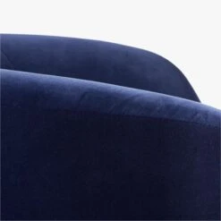 Gwyneth Navy Velvet Swivel Chair Set Of 2 -Optimal Furniture Store GwynethNavyVelvetChairAVF19