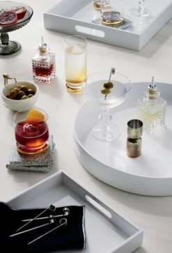 Potion Glass Elixir Bottle 13 Potion Glass Elixir Bottle -Optimal Furniture Store HiGlossWhiteTraysOC18