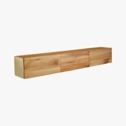 Hide N Seek Large Acacia Storage Shelf -Optimal Furniture Store HideNSeekStrgShlfAccLngAVF18