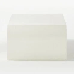 Horseshoe Ivory Lacquered Linen 60" Coffee Table -Optimal Furniture Store HorseshoeIvLqdLnRctCffTblSDF20