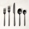Ida 20-Piece Black Flatware Set