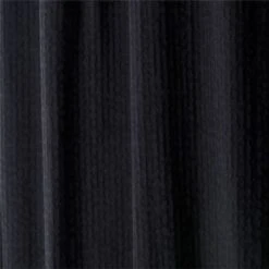 Ileana Organic Cotton Black Shower Curtain 72" -Optimal Furniture Store IleanaBlkOrgCttnShwrCrtnAVSHF23