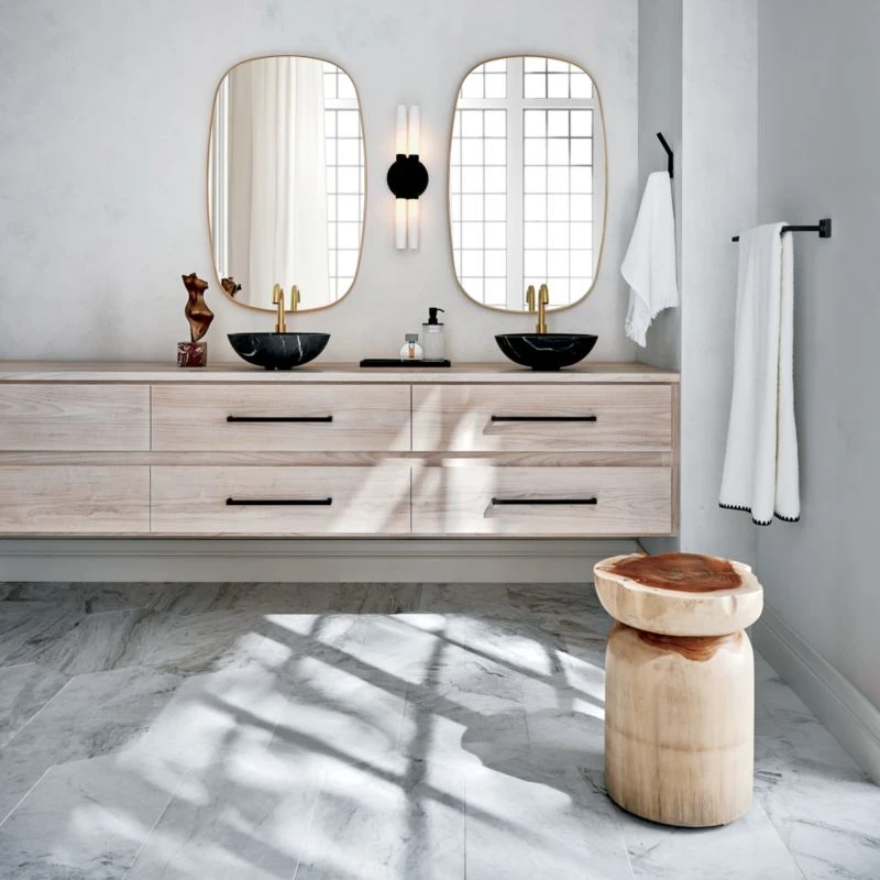 Infinity Brass Oblong Wall Mirror 23"x37" 5 Infinity Brass Oblong Wall Mirror 23"x37" - Image 5