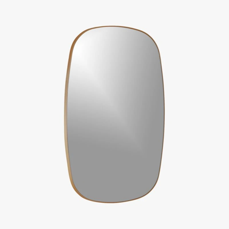 Infinity Brass Oblong Wall Mirror 23"x37" 2 Infinity Brass Oblong Wall Mirror 23"x37" - Image 2